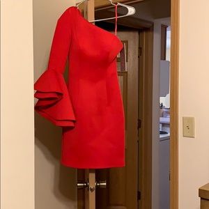 Jovani Red Cocktail Dress